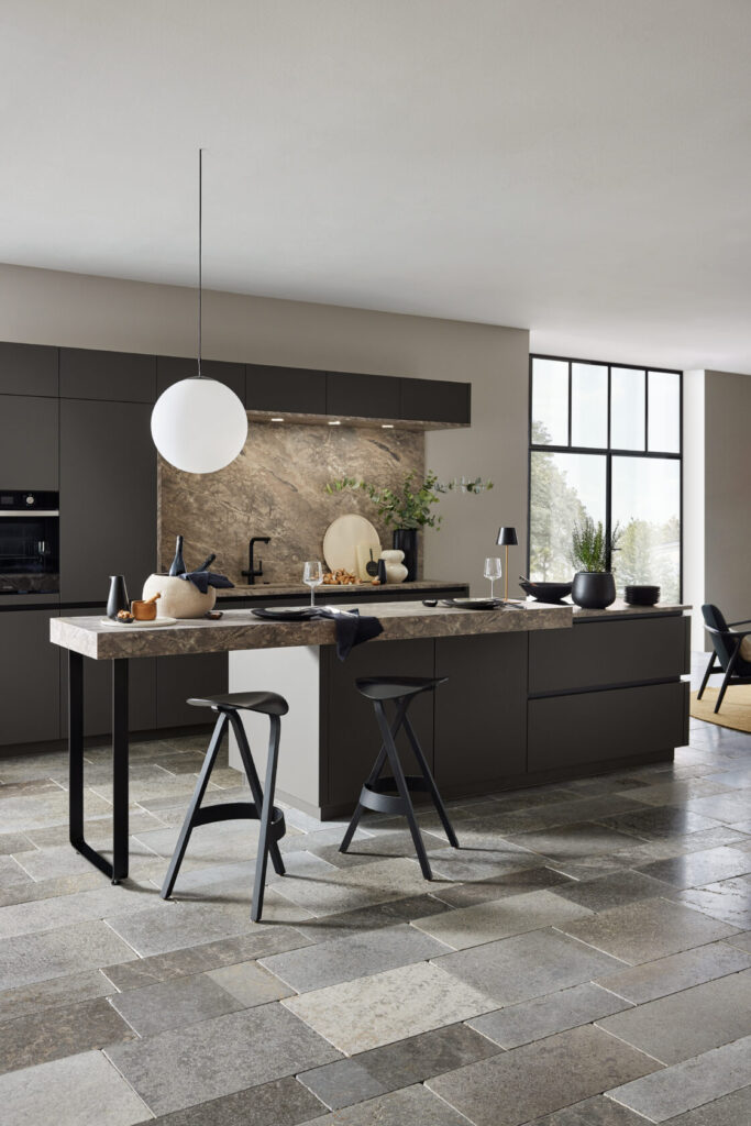 VELLUTO - Graphit matt Filograno Kitchens svg+xml;charset=utf