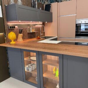 Cucina con penisola